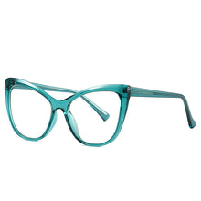 Load image into Gallery viewer, 49263 Oversized Cat Eye TR90 Glasses Frames Anti Blue Light Ultralight Men Women Optical Computer Glasses