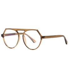 Carica l&#39;immagine nel visualizzatore di Gallery, Plastic Titanium Glasses Frames Anti Blue Light Ultralight Men Women Optical Fashion Computer Glasses