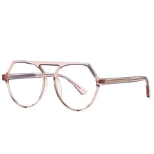 Carica l&#39;immagine nel visualizzatore di Gallery, Plastic Titanium Glasses Frames Anti Blue Light Ultralight Men Women Optical Fashion Computer Glasses