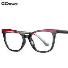 Load image into Gallery viewer, 49265 Square Plastic Titanium Glasses Frames Anti Blue Light Men Women Optical Computer Eyeglasses