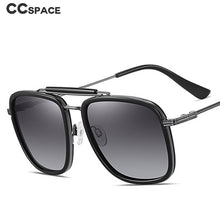 Load image into Gallery viewer, 49266 for Men Pilot Polarized Sunglasses Square Women Shades Uv400