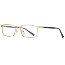Load image into Gallery viewer, 49267 Plastic Titanium Glasses Frames Square Ultralight Anti Blue Light Men Women Optical Computer Glasses