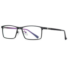 Load image into Gallery viewer, 49267 Plastic Titanium Glasses Frames Square Ultralight Anti Blue Light Men Women Optical Computer Glasses