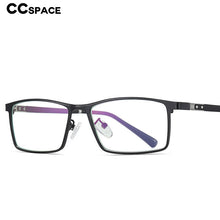 Load image into Gallery viewer, 49267 Plastic Titanium Glasses Frames Square Ultralight Anti Blue Light Men Women Optical Computer Glasses
