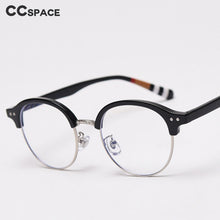 Load image into Gallery viewer, 49270 Round Retro Acetate Legs Eyebrow Glasses Frames Men Women Optical Computer Glasses
