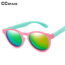 Load image into Gallery viewer, 49284 Children Polarized Sunglasses Retro Round Shades UV400 Vintage Glasses