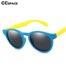 Load image into Gallery viewer, 49284 Children Polarized Sunglasses Retro Round Shades UV400 Vintage Glasses