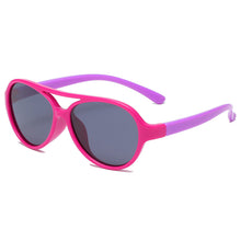 Load image into Gallery viewer, 49286 Children Polarized Goggle Sunglasses Retro Oval Shades UV400 Vintage Glasses