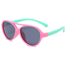 Load image into Gallery viewer, 49286 Children Polarized Goggle Sunglasses Retro Oval Shades UV400 Vintage Glasses