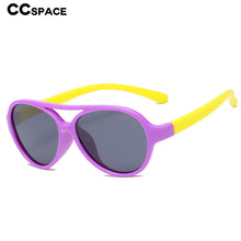 Load image into Gallery viewer, 49286 Children Polarized Goggle Sunglasses Retro Oval Shades UV400 Vintage Glasses