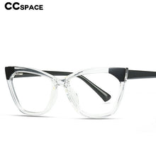 Load image into Gallery viewer, 49291 Cat Eye Plastic Titanium Glasses Frames Anti Blue Light Ultralight Men Women Optical Computer Eyeglasses