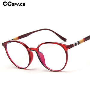 49311 Plastic Titanium Glasses Frames Acetate Legs Stripes Men Women Optical  Computer Glasses