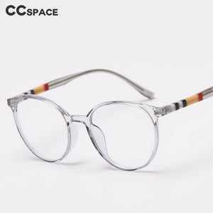 49311 Plastic Titanium Glasses Frames Acetate Legs Stripes Men Women Optical  Computer Glasses