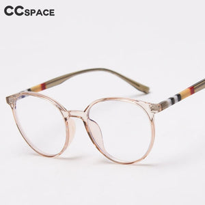 49311 Plastic Titanium Glasses Frames Acetate Legs Stripes Men Women Optical  Computer Glasses