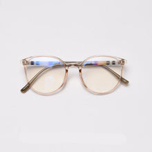 Load image into Gallery viewer, 49311 Plastic Titanium Glasses Frames Acetate Legs Stripes Men Women Optical Computer Glasses