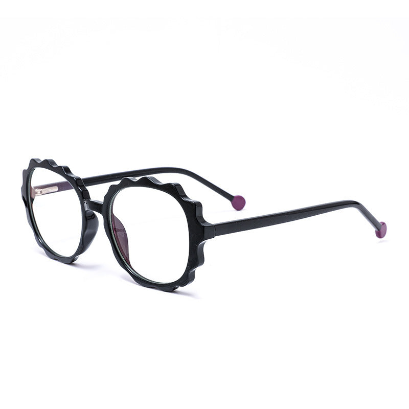 49318  Retro Anti Blue Glasses Frames Men Women Optical Computer Eyeglasses