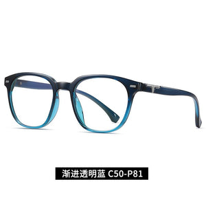 TR90 Anti Blue Glasses Frames Retro Men Women Optical Computer Glasses