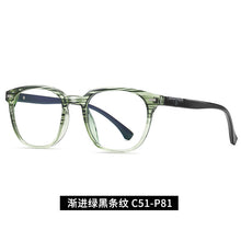 Load image into Gallery viewer, 49321 TR90 Anti Blue Glasses Frames Retro Men Women Optical Computer Glasses
