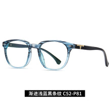 Load image into Gallery viewer, 49321 TR90 Anti Blue Glasses Frames Retro Men Women Optical Computer Glasses