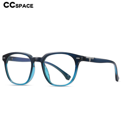 49321 TR90 Anti Blue Glasses Frames Retro Men Women Optical Computer Glasses