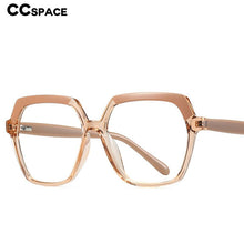 Load image into Gallery viewer, 49324 Plastic Titanium Glasses Frames Polygon Anti Blue Men Women Optical Computer Glasses