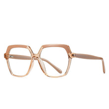 Load image into Gallery viewer, 49324 TR90 Anti Blue Glasses Frames Polygon Men Women Optical  Computer Glasses
