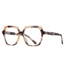 Load image into Gallery viewer, 49324 TR90 Anti Blue Glasses Frames Polygon Men Women Optical  Computer Glasses