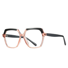 Load image into Gallery viewer, 49324 TR90 Anti Blue Glasses Frames Polygon Men Women Optical  Computer Glasses