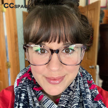 Load image into Gallery viewer, 49325 TR90 Glasses Frames Cat Eye Men Women Anti Blue Optical Computer Glasses