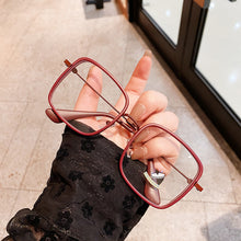 Load image into Gallery viewer, 49331 Anti-blue Light Square Retro Matte Glasses Frames Men Women Optical Computer EyeGlasses