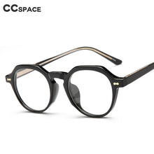 Load image into Gallery viewer, 49334 Retro Rice Nail Round Glasses Frames Men Women Optical Computer Glasses