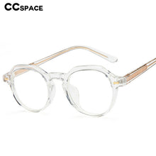 Load image into Gallery viewer, 49334 Retro Rice Nail Round Glasses Frames Men Women Optical Computer Glasses