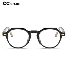 Load image into Gallery viewer, 49334 Retro Rice Nail Round Glasses Frames Men Women Optical Computer Glasses