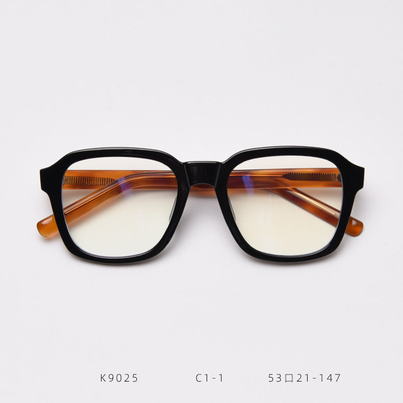 49354 TR90 Retro Glasses Frames Acetate Legs Men Women Optical Computer Glasses