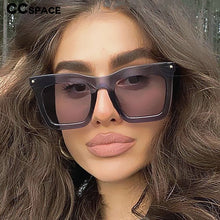 Load image into Gallery viewer, 49361 Retro Big Cat Eye Sunglasses Square Men Women Shades UV400 Vintage Glasses