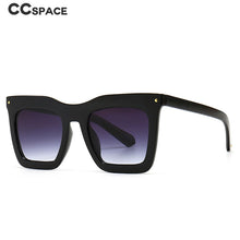 Load image into Gallery viewer, 49361 Retro Big Cat Eye Sunglasses Square Men Women Shades UV400 Vintage Glasses