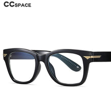 Load image into Gallery viewer, 49388  TR90 Square Retro Anti Blue Glasses Frames Men Optical Computer Glasses