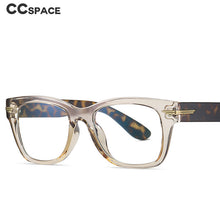 Load image into Gallery viewer, 49388  TR90 Square Retro Anti Blue Glasses Frames Men Optical Computer Glasses