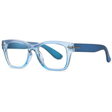 Load image into Gallery viewer, 49388  TR90 Square Retro Anti Blue Glasses Frames Men Optical Computer Glasses