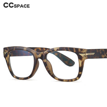 Load image into Gallery viewer, 49388  TR90 Square Retro Anti Blue Glasses Frames Men Optical Computer Glasses