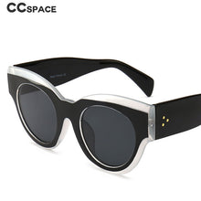 Load image into Gallery viewer, 49402 Retro Oversized Cat Eye Sunglasses Men Women Shades UV400 Vintage Glasses