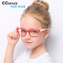 Load image into Gallery viewer, 49406 Kids Anti Blue Glasses Frames Super Light Silicone Computer EyeGlasses