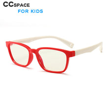 Load image into Gallery viewer, 49406 Kids Anti Blue Glasses Frames Super Light Silicone Computer EyeGlasses