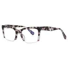 Load image into Gallery viewer, 49409 Retro Half Frame Acetate Optical Glasses Frames Anti Blue Light Women Computer Eyeglasses