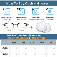 Load image into Gallery viewer, 49425 Small Frame Square Anti Blue Light Optical Glasses Frames Men Women Computer Eyeglasses