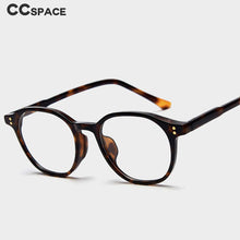 Load image into Gallery viewer, 49427 Plastic Titanium Glasses Retro Anti Blue Frames Rice Nail Optical Computer Glasses