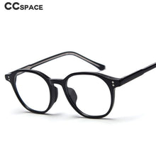 Load image into Gallery viewer, 49427 Plastic Titanium Glasses Retro Anti Blue Frames Rice Nail Optical Computer Glasses