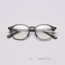 Load image into Gallery viewer, 49427 Plastic Titanium Glasses Retro Anti Blue Frames Rice Nail Optical Computer Glasses