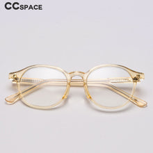 Load image into Gallery viewer, 49427 Plastic Titanium Glasses Retro Anti Blue Frames Rice Nail Optical Computer Glasses