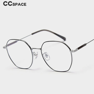 49436 Retro Polygon Optical Frames Men Women Computer Glasses